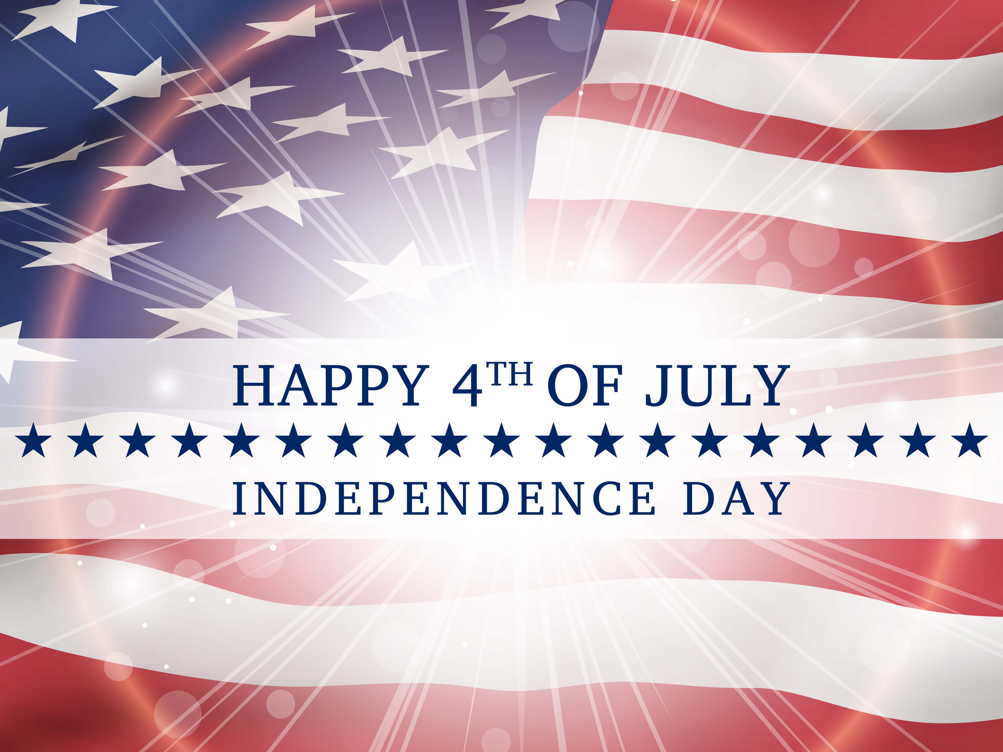 Independence Day,  July 4th Holiday 2023, Limited Staff and Hours Monday, July 3rd